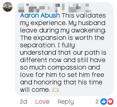 Community testimonial screenshot 12