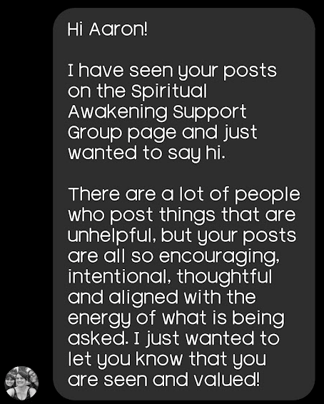 Community testimonial screenshot 35