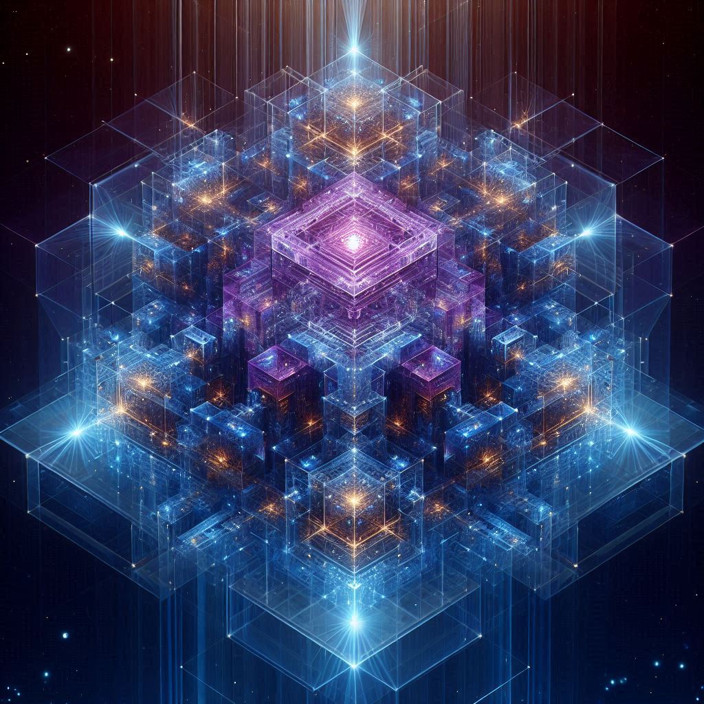 The Sacred Architecture of Creation: Divine Forms in Cosmic Consciousness